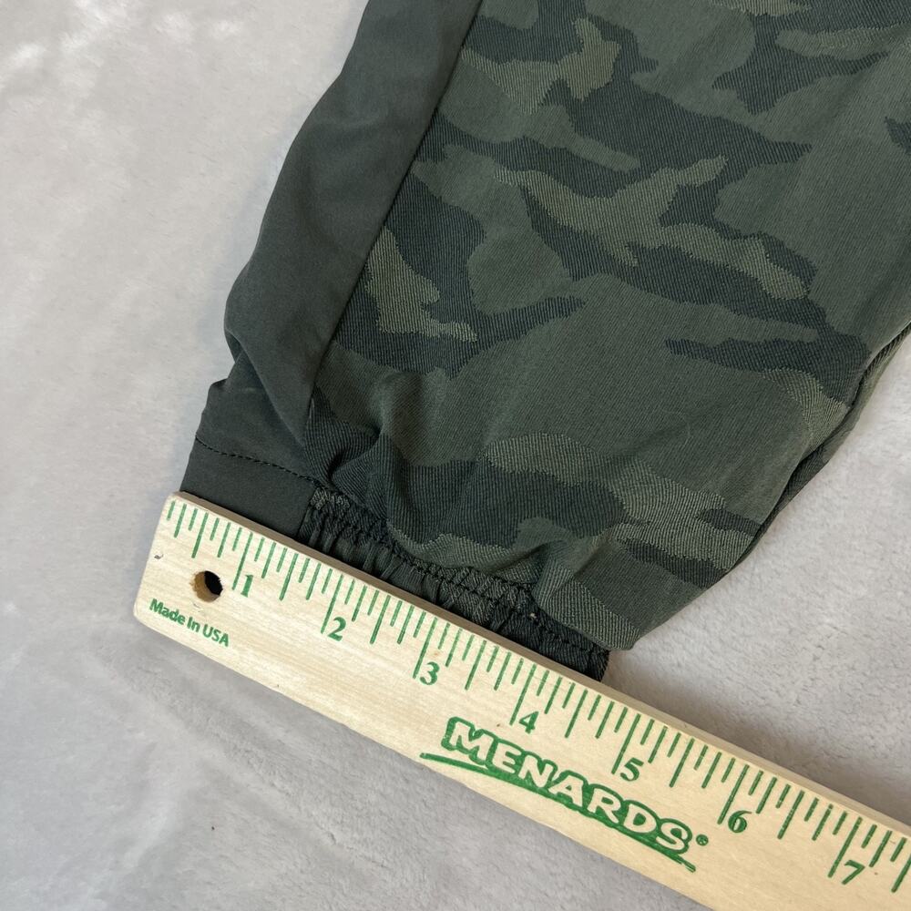 Athleta Pants Womens 4 Green Camo Brooklyn Textured Lined Jogger Athleisure - Picture 4 of 12